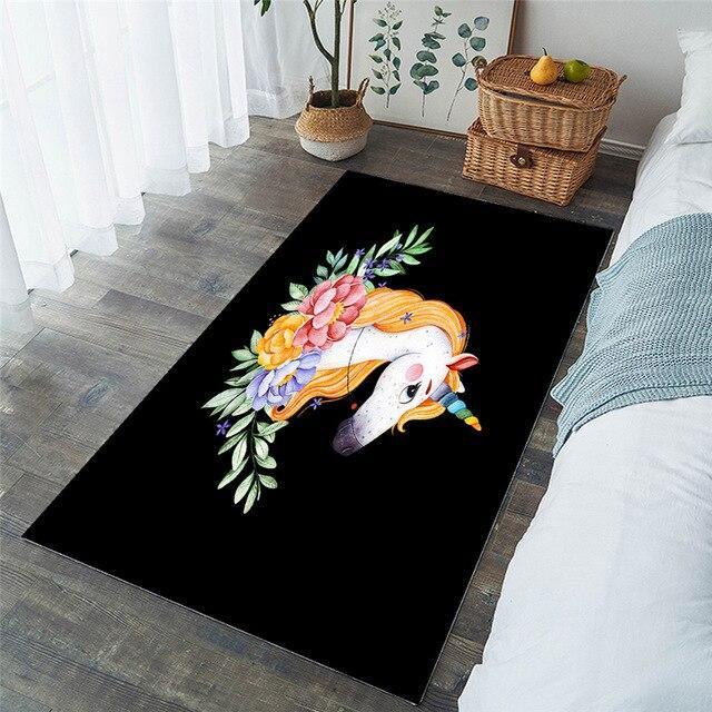 Tapis Licorne Camélia