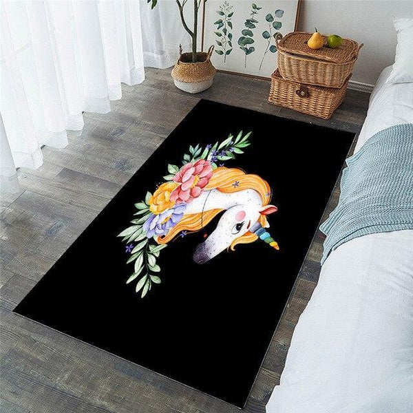 Tapis Licorne Camélia