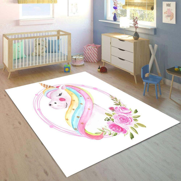 Tapis Licorne Fille