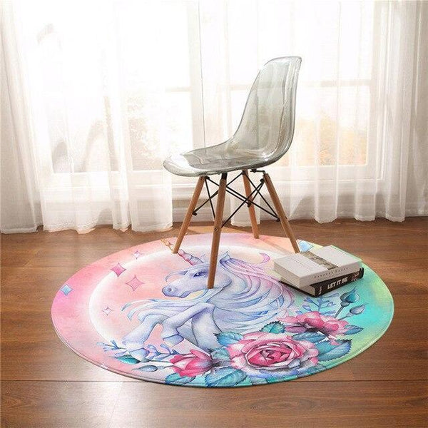 Tapis Licorne Galop Hivernal