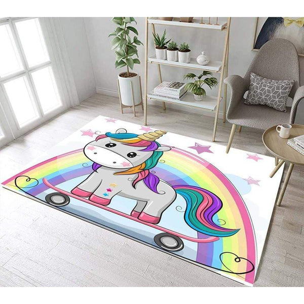 Tapis Licorne Skateboard
