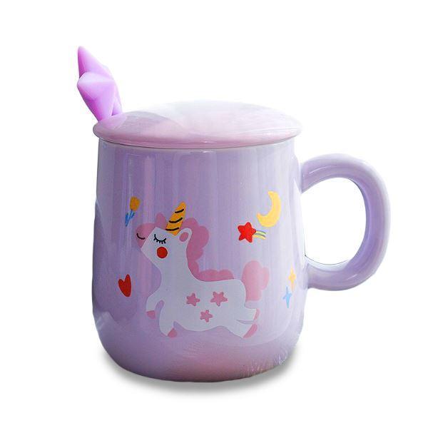 Tasse Licorne Violette