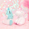 Tirelire Licorne Assise Rose