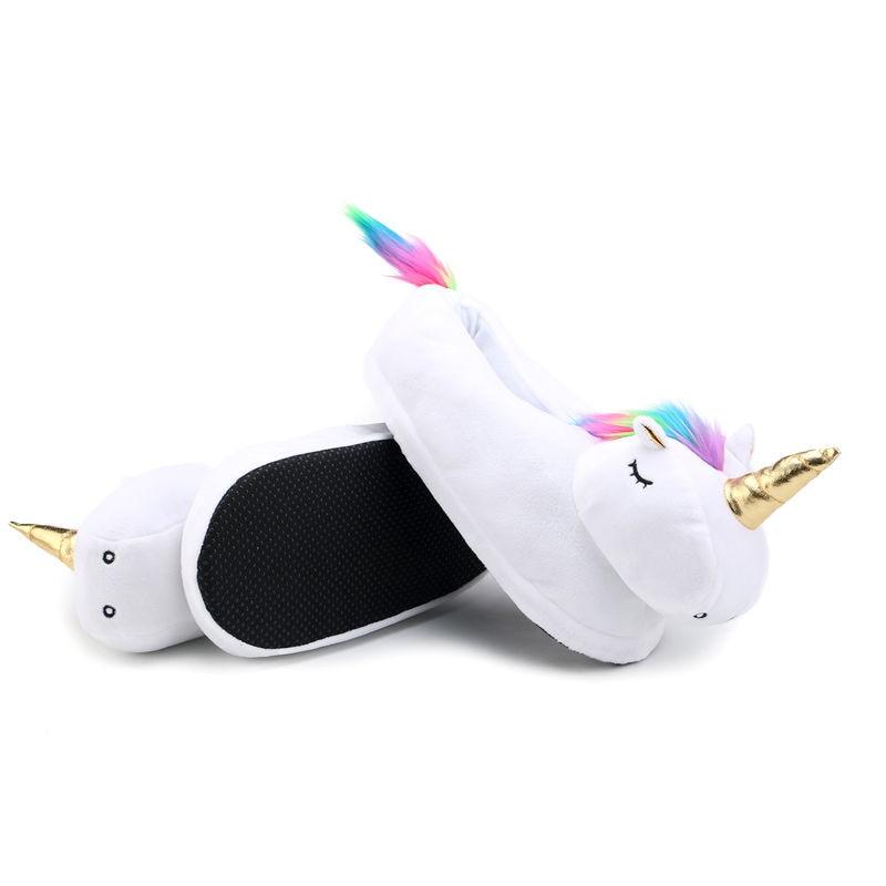 Chaussons Licorne Fourrés