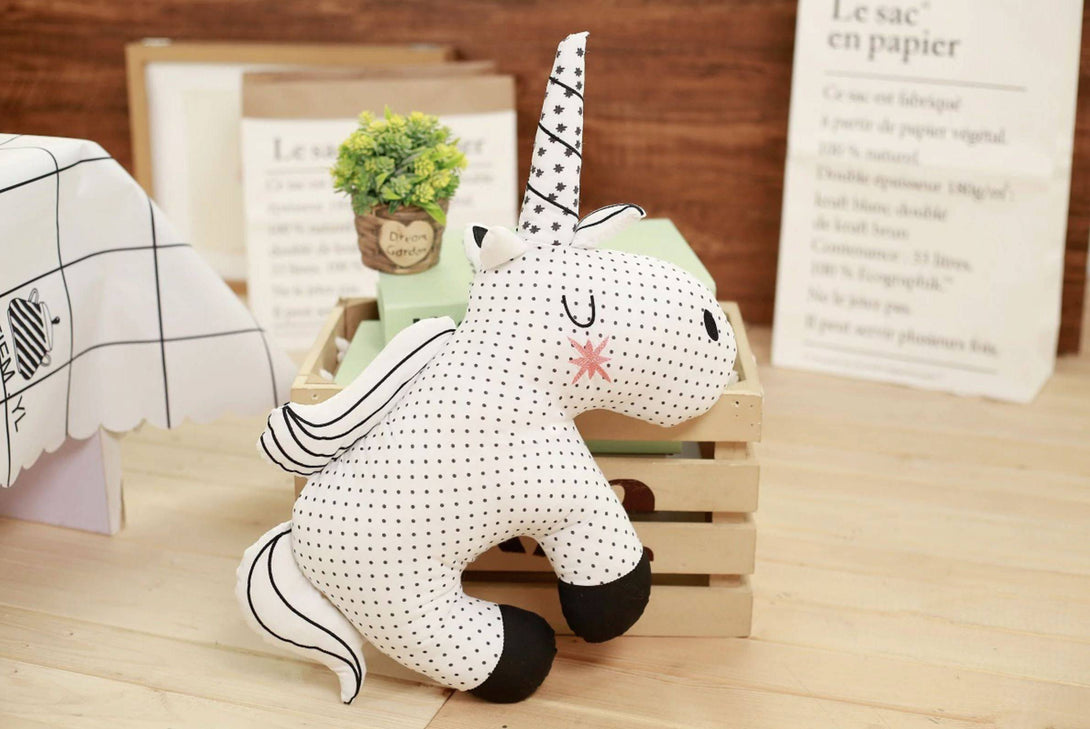 Coussin Forme Licorne 