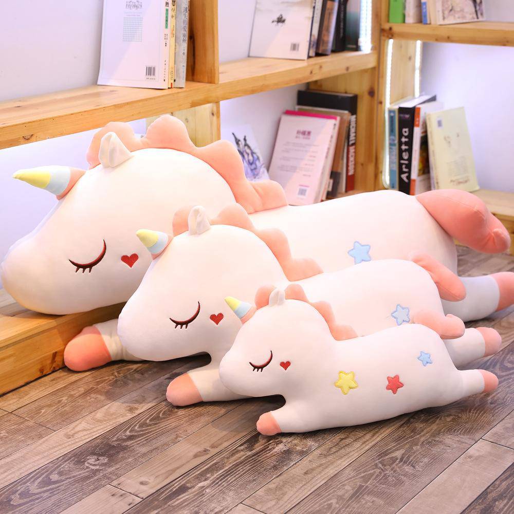 Coussin Licorne Peluche 