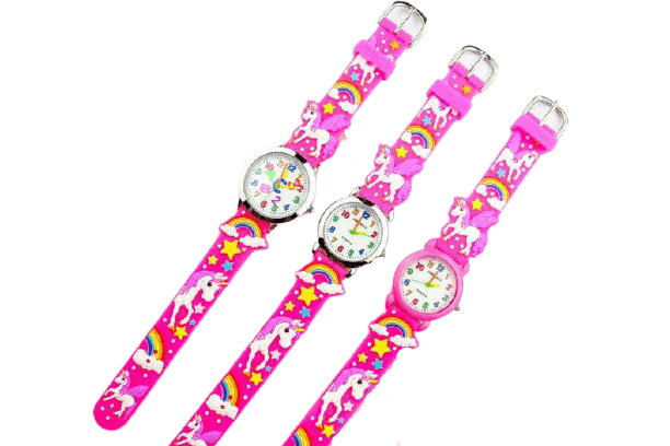 Montre Bracelet Licorne et Arc-en-ciel