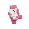 Montre Electronique A Couvercle Rabattable rose