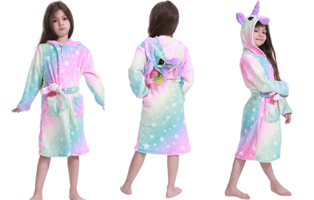 Sortie de bain licorne discount fille