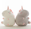 Peluche Licorne Dodue Rose