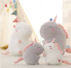 Peluche Licorne Dodue Rose