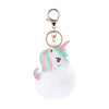 Porte-Clés Pompon Licorne 