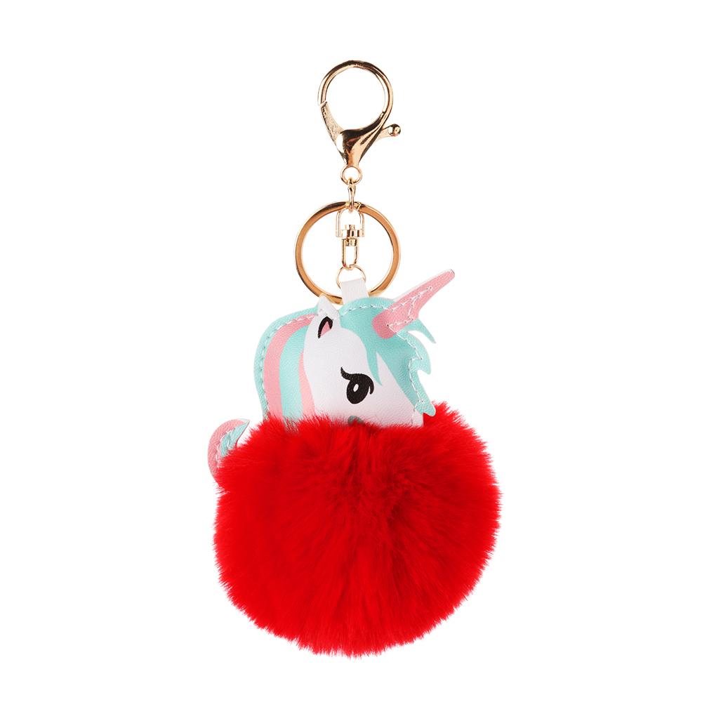 Porte-Clés Pompon Licorne 