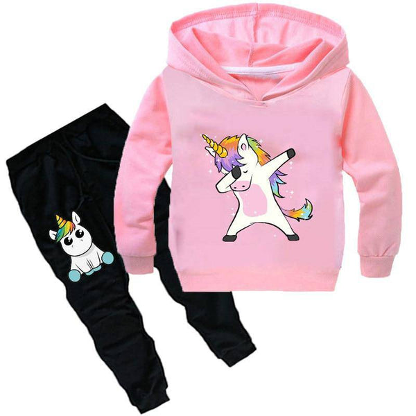 Survêtement Licorne qui Dab Ensemble Enfant