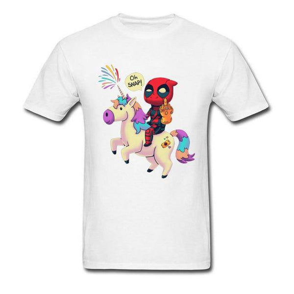 T-shirt Deadpool Licorne Homme 