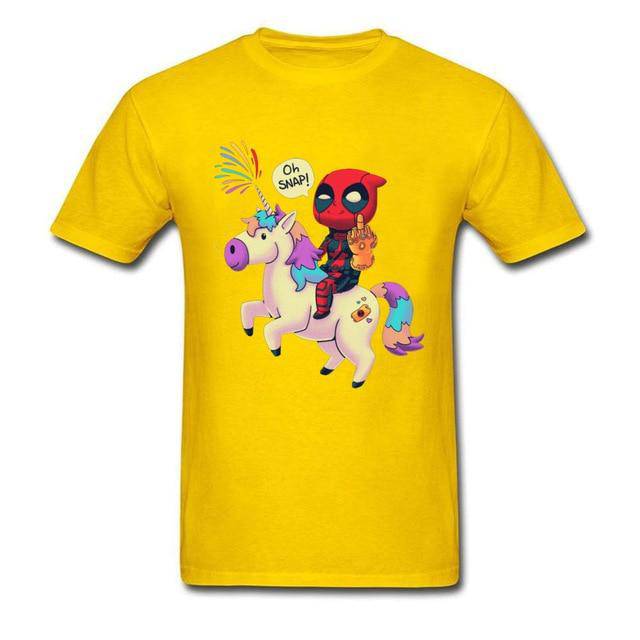 T-shirt Deadpool Licorne Homme 
