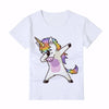 T-shirt Licorne qui Dab <br> Enfant 