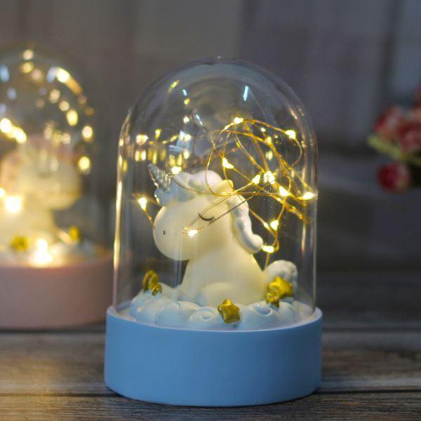 Veilleuse Licorne Ciel Constellé